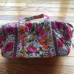 ❄️Vera Bradley shoulder tote bag flowers pattern